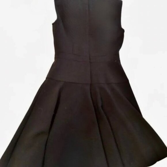 BCBG Maxazria Aynn Fit & Flare Mini Dress Size 6 Sleeveless Cutout Yoke EUC - Picture 2 of 9